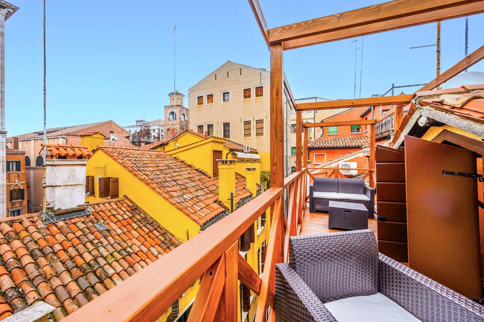威尼斯Ca Rialto 4122 - Luxury Terrace公寓 外观 照片